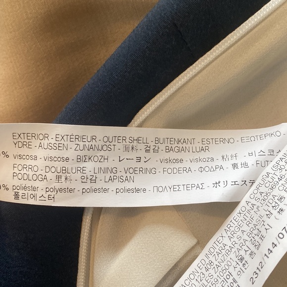 Zara cowl neck shift dress - Picture 6 of 6